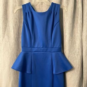 Bisou Bisou Brilliant Blue Dress